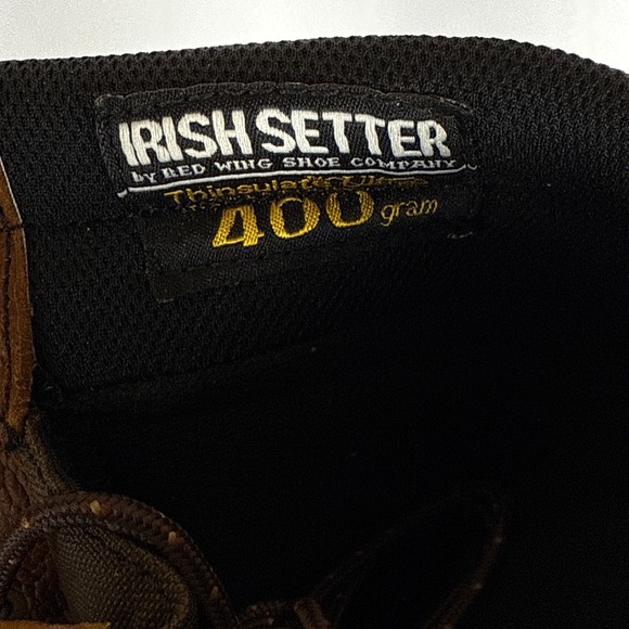 Irish Setter Wingshooter 896 Brown Leather Boots Mens 11 E2 Waterproof 400g - Picture 12 of 14